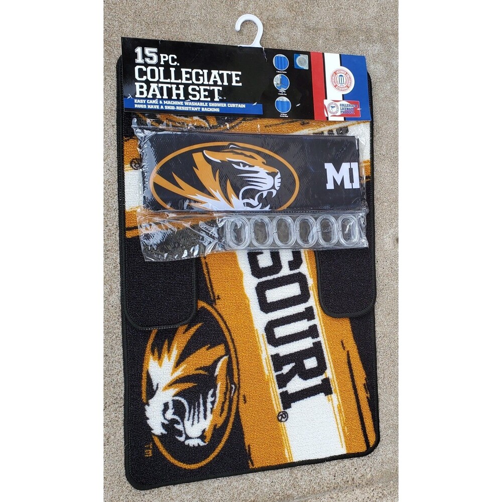 Missouri State Tigers 15 Piece Collegiate Bath Set Northwest Company